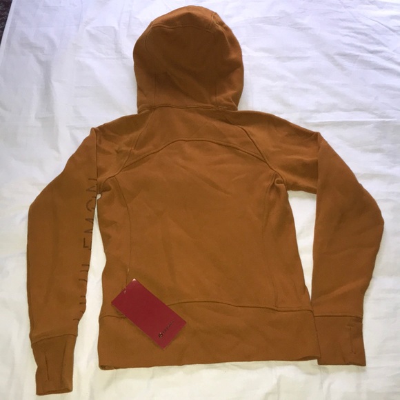 One Left Lululemon Scuba Hoodie Fleece Fools Gold - Picture 4 of 7